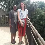 Volunteer at work 