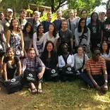 Group picture of 2017 participant alumni together with FSD Uganda staff team