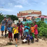 A family joins us to volunteer with a youth development program on one of Cartagena's surrounding islands.