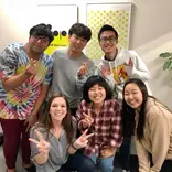Team of interns from Japan, Korea, Mexico, Thailand, and USA