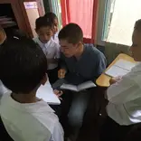 Practice Teaching English at Local Elementary School