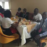 SUNDAY GEOFREY IN AFRICA GOOD DEEDS DAY CONFERENCE IN NAIROBI KENYA.
