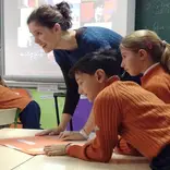 In the classroom 