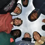 Group huddle