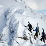 Experience mountaineering in the Rocky Mountains of British Columbia.