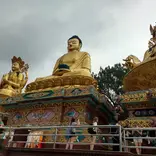A historical and cultural photo of a popular temple.
