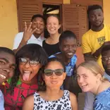 Working closely between volunteer and teacher team