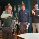 Celebration of our team member`s birthday!
