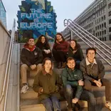 Fall students in Brussels