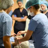 On placement in the hospital