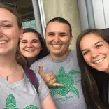 Study abroad students in Costa Rica