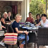 Studing Greek on Chios island