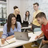 Students in class