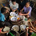 Preparing dinner in Thailand