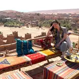 Lankey's  ambassador Alyssa having spending her time in Moroccan's Sahara.