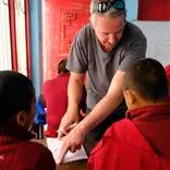 Teaching English to Buddhist Monks in Monasteries in Nepal