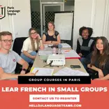 French courses in small groups in Paris