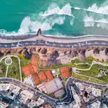 Lima coastline