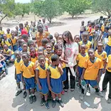 A school assembly for the kids on friday