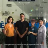 Christopher’s travel healer’s journey as a physiotherapy intern
