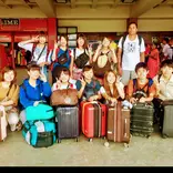 Arrival at Tribhuvan International airport in Nepal 