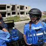Delivering Water on ATVs