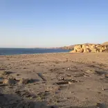 view of the site on the coast of Arabia