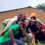 Smiling faces in Zambia