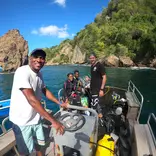 On the way to the corals