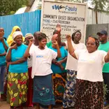 Kakuma refugee Camp women empowerment group after training session 
