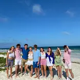 Team on the beach