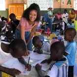 One of our teaching program volunteers