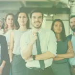 A group of business professional
