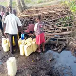 Communities have resorted to drinking water from open water wells