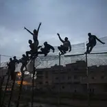 migrants fence