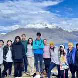 Group on Mountain top