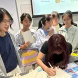 Students hand-on activities in the classroom