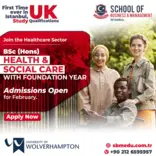 BSc (Hons) Health and Social Care with Foundation Year