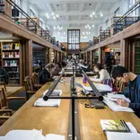 Students studying in Wills Memorial Library_ CREDIT: Dan Rowley