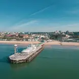 Picture of the Bournemouth Beach and the pier
