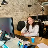 AIFS Abroad intern at work