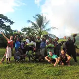 Team out in St Vincent