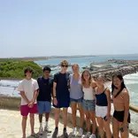 Athena Program students visiting Cadiz coast