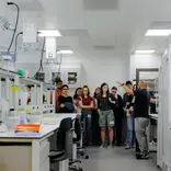 Students in a lab