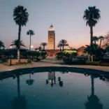 The spiritual heart of Marrakech. Standing at 77 meters tall, this 12th-century Almohad masterpiece is a landmark of Moroccan architecture.