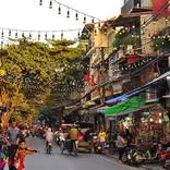 downtown Hanoi, Vietnam