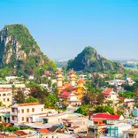 Aerial view of Da Nang, Vietnam