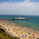 Playa de Bournemouth, Reino Unido — APEX-UK