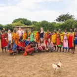 Golden Oriole Adventures participants experiencing Maasai culture and community life in Loita.