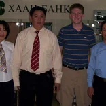 Business interns in Mongolia.